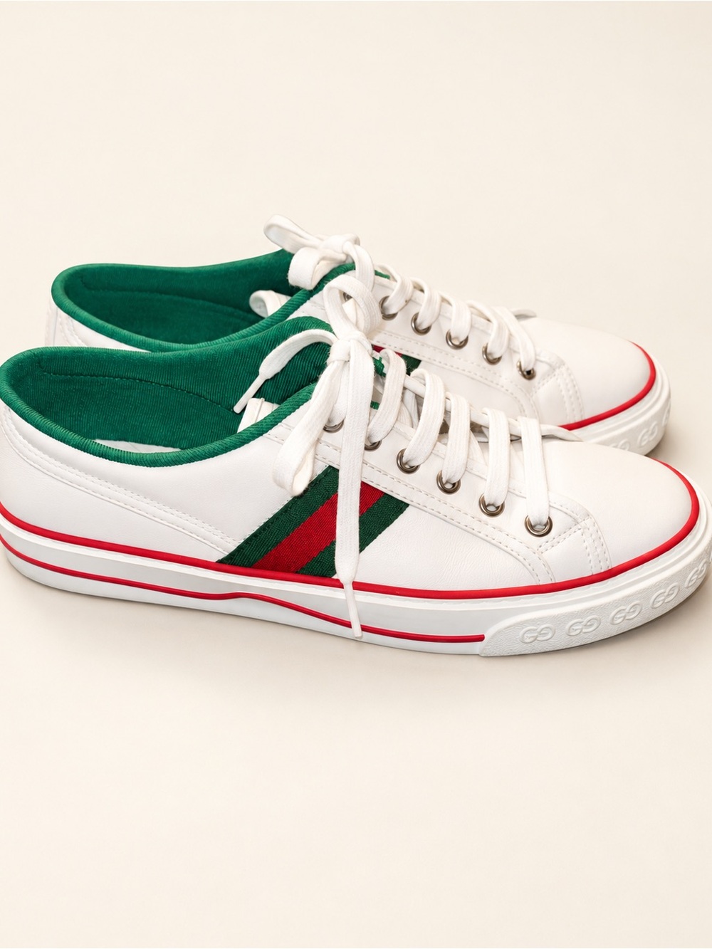 Gucci Tennis 1977 White Green Red